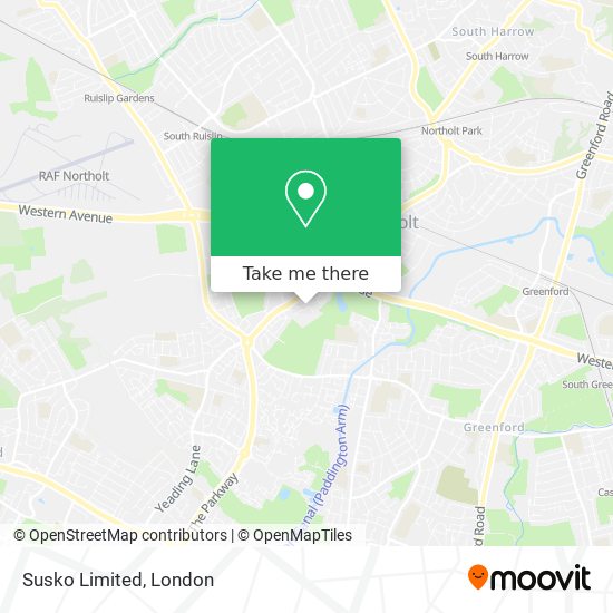 Susko Limited map