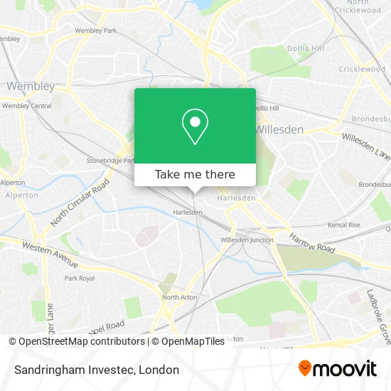 Sandringham Investec map