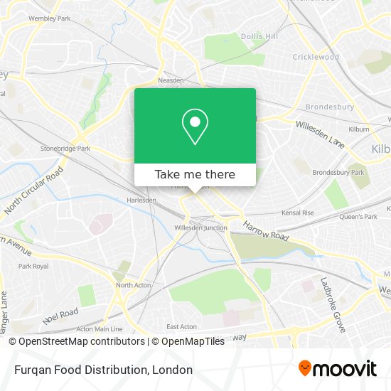 Furqan Food Distribution map