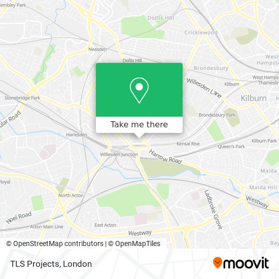 TLS Projects map