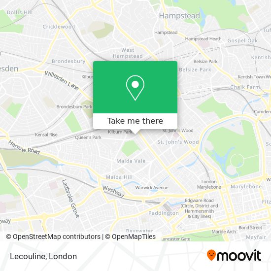 Lecouline map