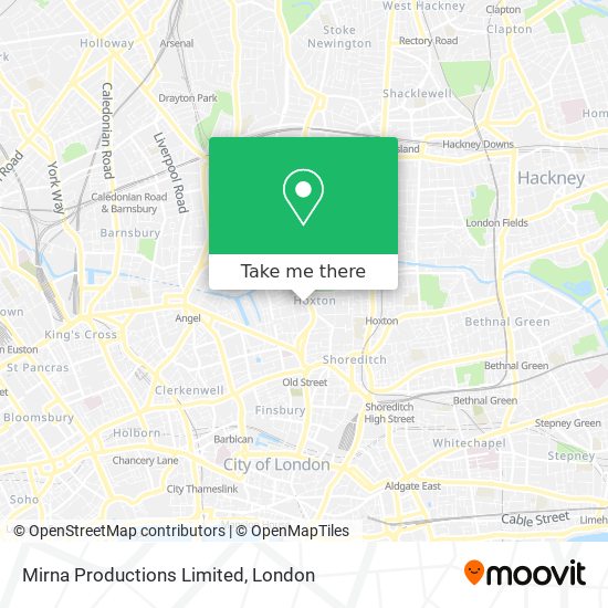 Mirna Productions Limited map