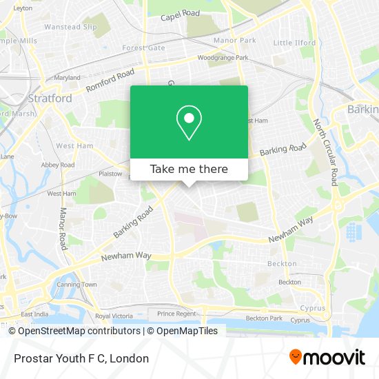 Prostar Youth F C map