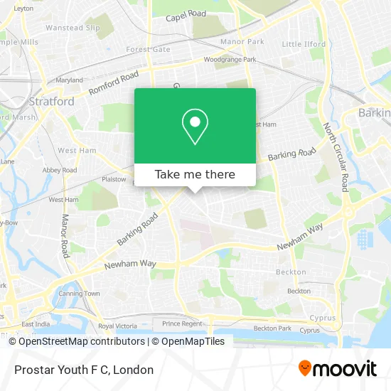 Prostar Youth F C map