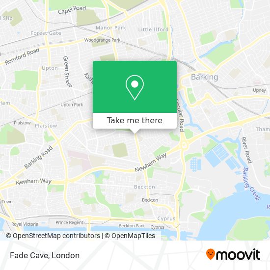 Fade Cave map
