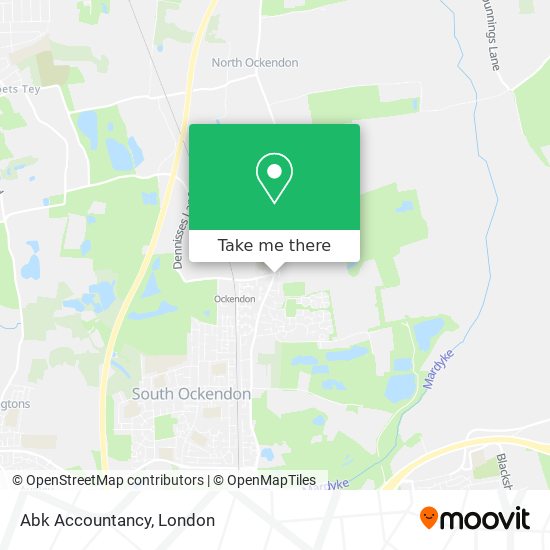 Abk Accountancy map