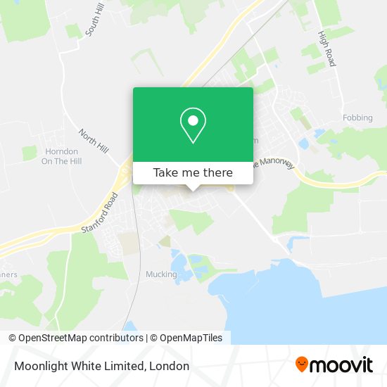 Moonlight White Limited map