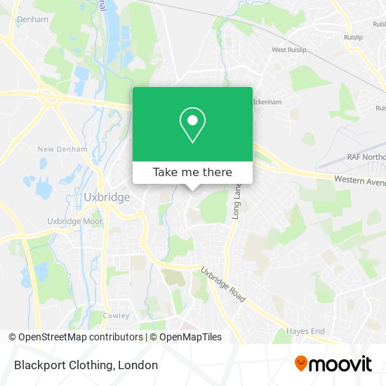 Blackport Clothing map