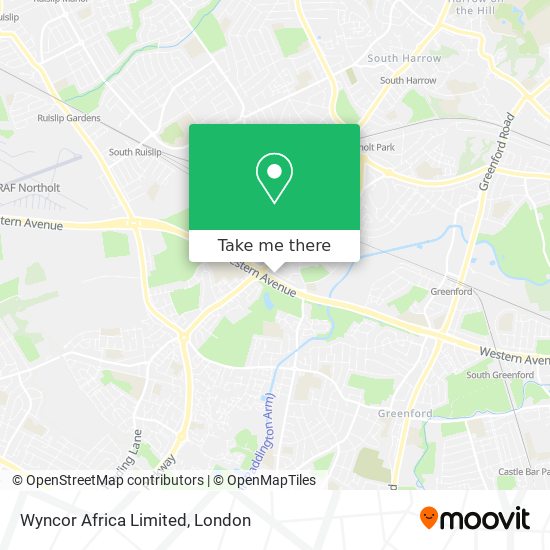 Wyncor Africa Limited map