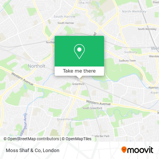 Moss Shaf & Co map
