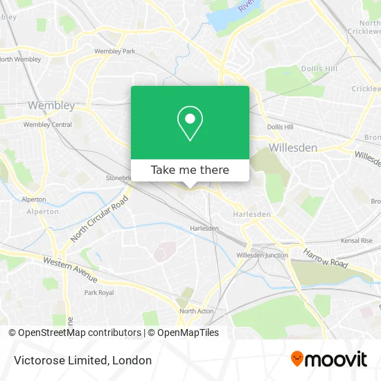 Victorose Limited map