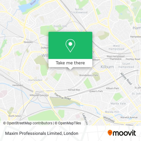 Maxim Professionals Limited map