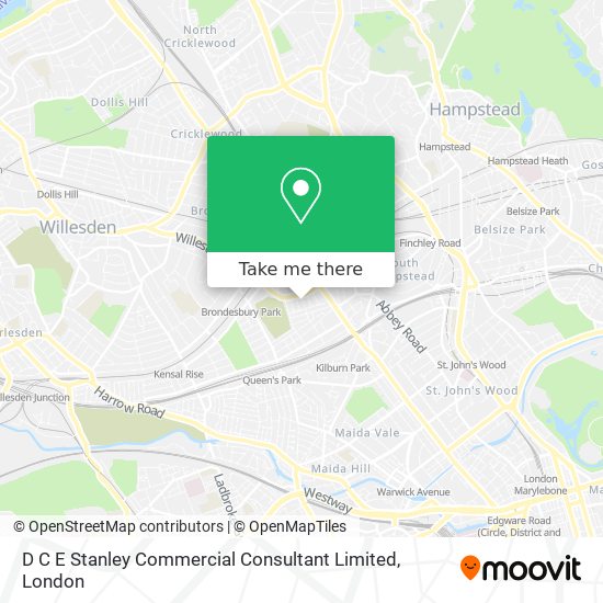 D C E Stanley Commercial Consultant Limited map