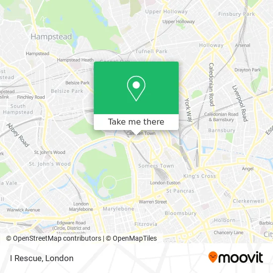 I Rescue map