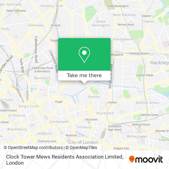 Clock Tower Mews Residents Association Limited map
