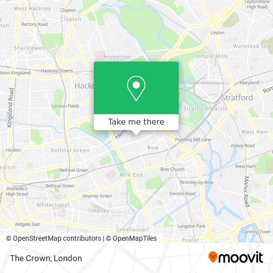 The Crown map