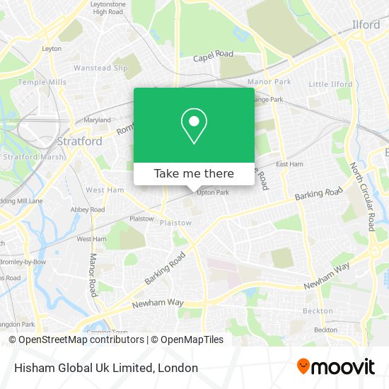 Hisham Global Uk Limited map