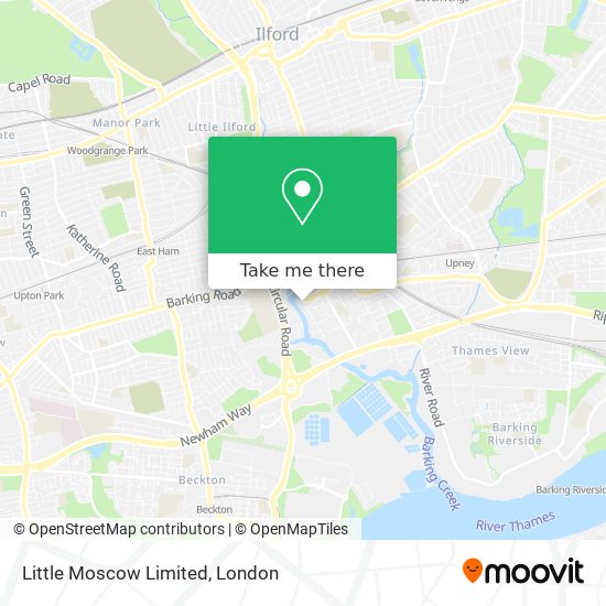 Little Moscow Limited map
