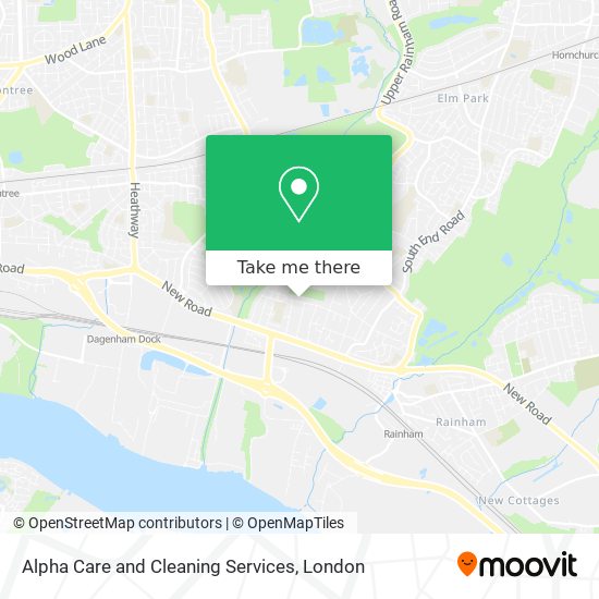 Alpha Care and Cleaning Services map