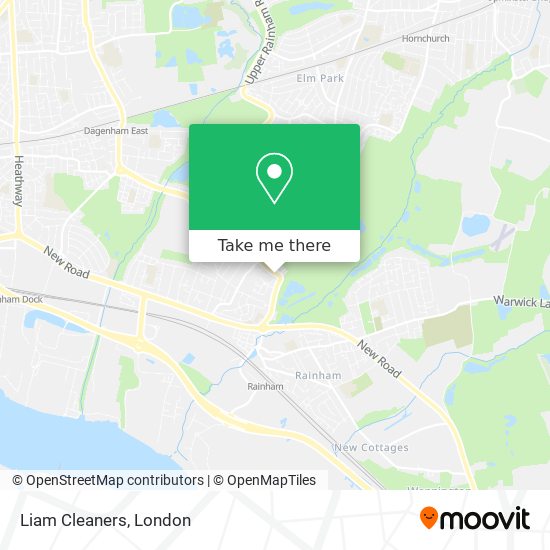 Liam Cleaners map