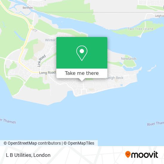 L B Utilities map