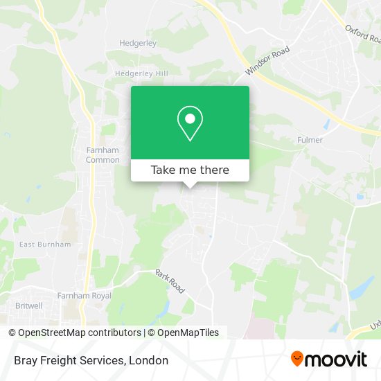Bray Freight Services map