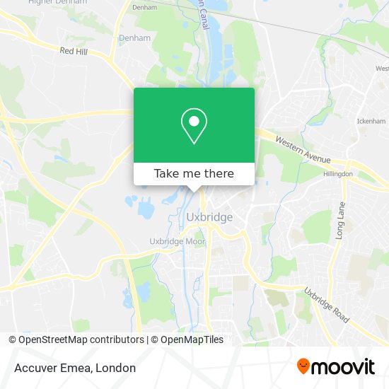 Accuver Emea map