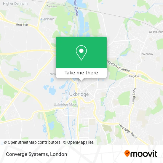 Converge Systems map