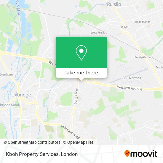 Kboh Property Services map