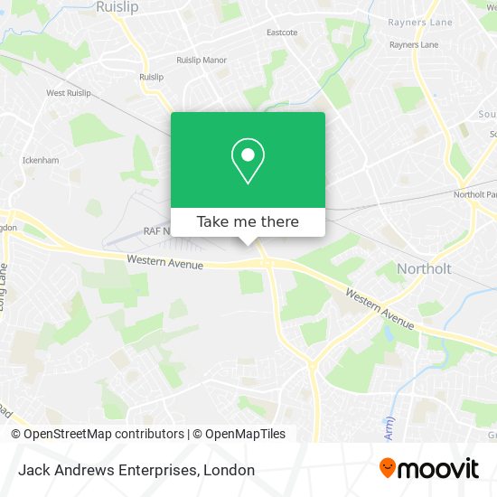 Jack Andrews Enterprises map