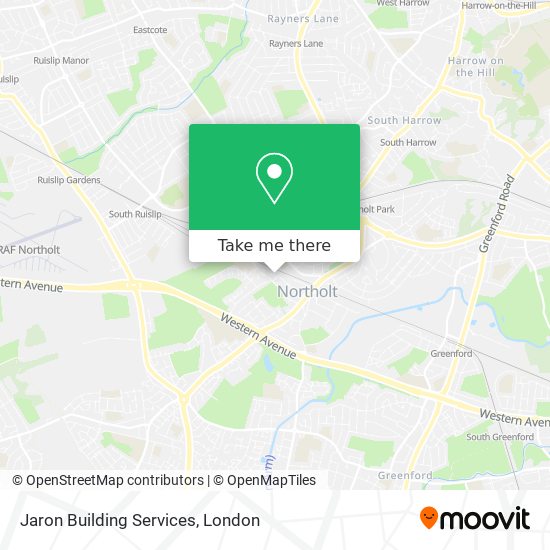 Jaron Building Services map