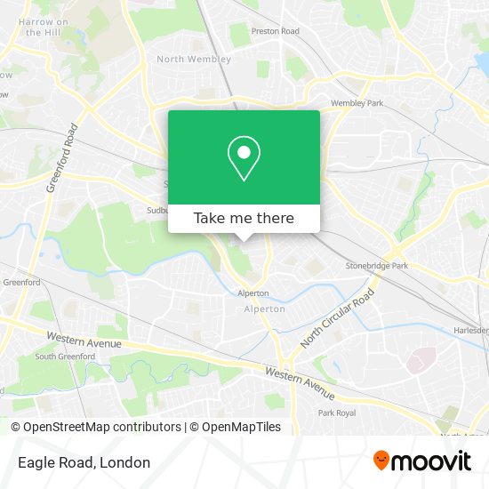 Eagle Road map