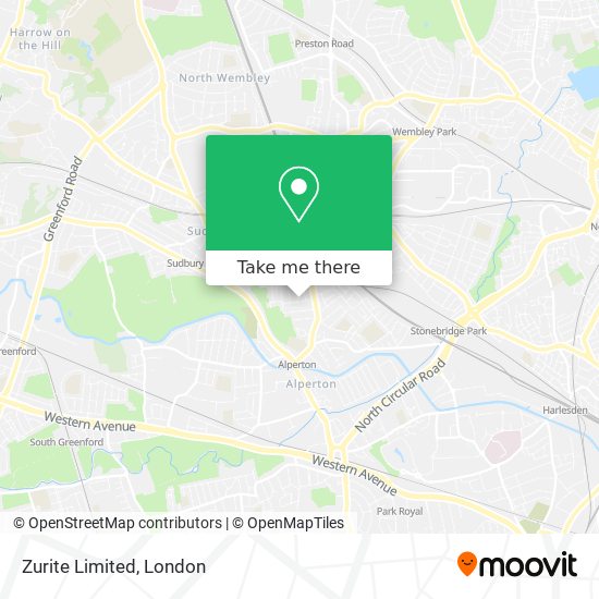 Zurite Limited map