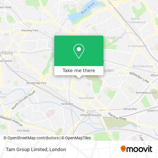 Tam Group Limited map