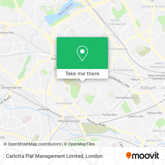 Carlotta Flat Management Limited map