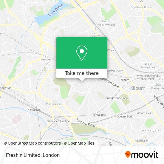 Freshin Limited map