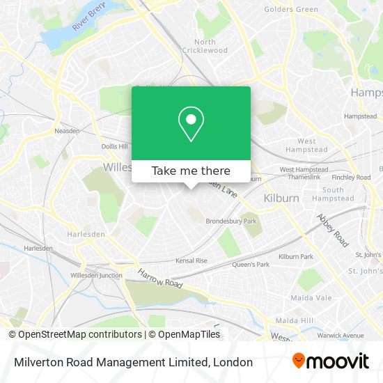 Milverton Road Management Limited map