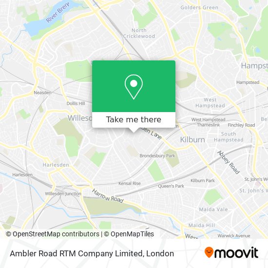 Ambler Road RTM Company Limited map