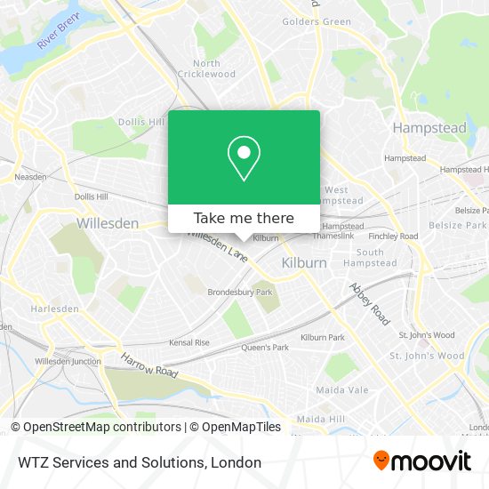 WTZ Services and Solutions map