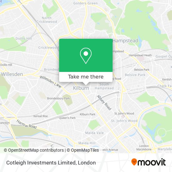 Cotleigh Investments Limited map