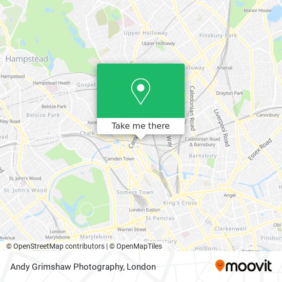 Andy Grimshaw Photography map