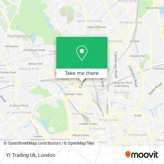 Yt Trading Uk map