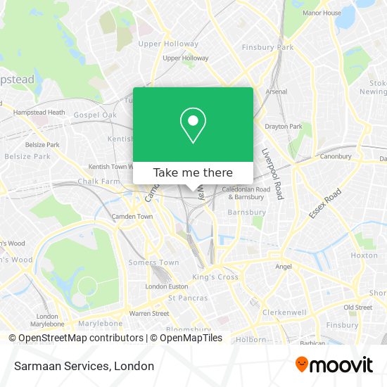Sarmaan Services map