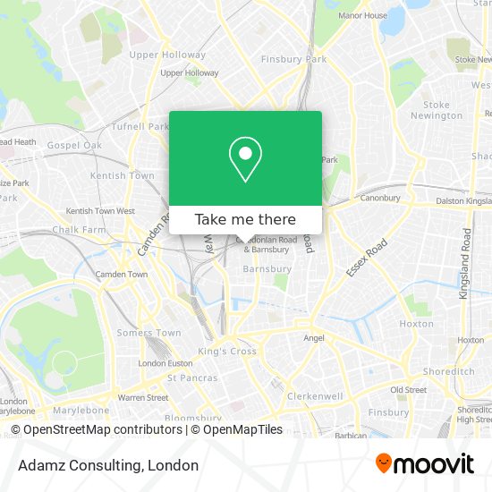 Adamz Consulting map