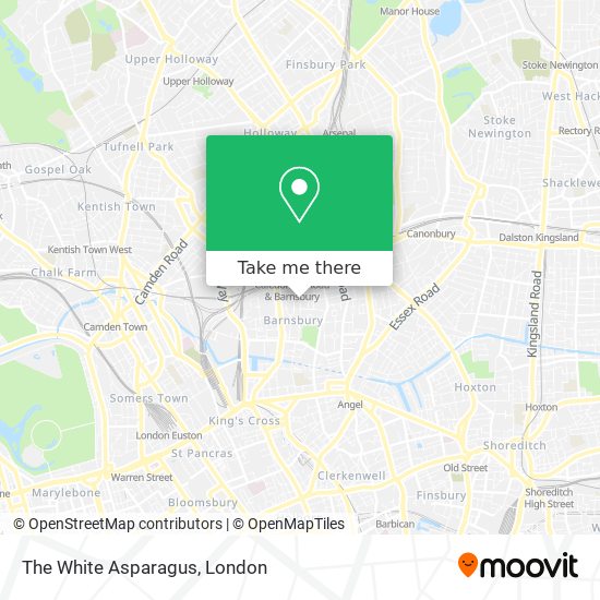 The White Asparagus map