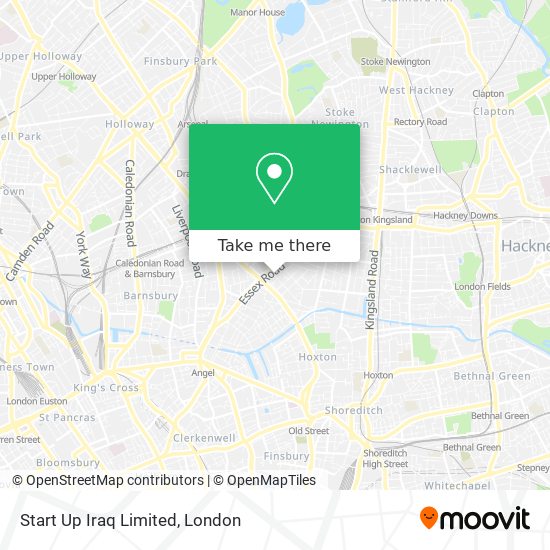 Start Up Iraq Limited map