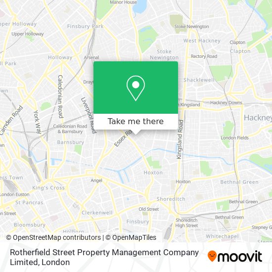 Rotherfield Street Property Management Company Limited map