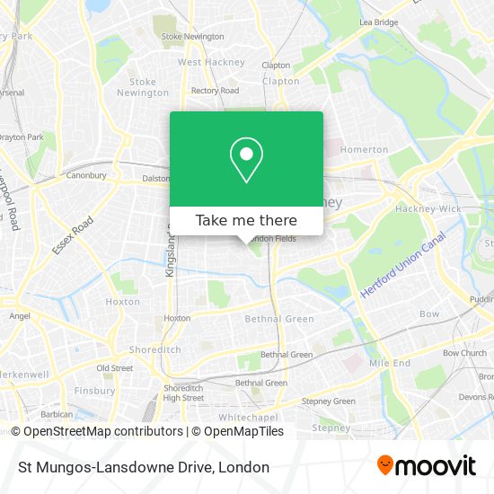 St Mungos-Lansdowne Drive map