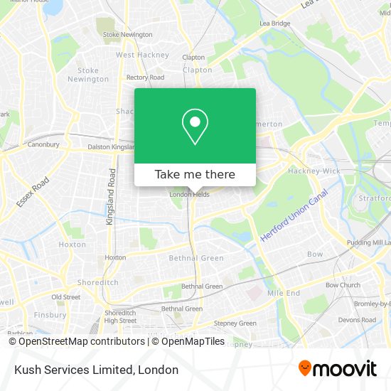 Kush Services Limited map