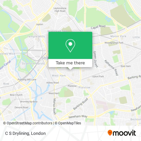 C S Drylining map